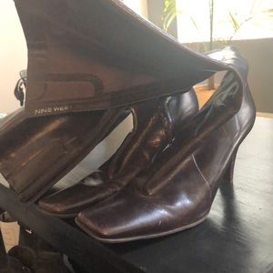 Nine West heeled knee boots